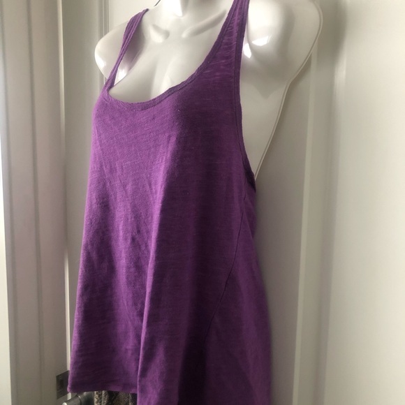 Roxy Wrap Top in Bright Purple size XL fits small - Picture 2 of 5